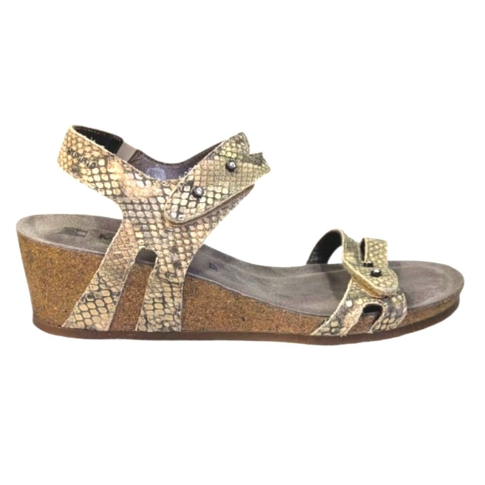 Mephisto Minoa Wedge Sandals GUC $235 Size 37 US 7   S3637